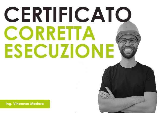 certificato di regolare esecuzione lavori privati
