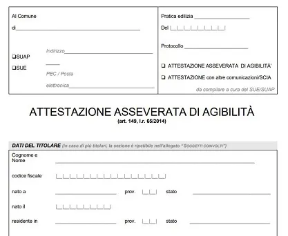 cos e certificato di agibilita