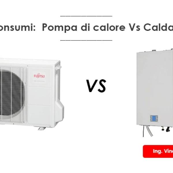 Consumi: caldaia a condensazione VS pompa di calore