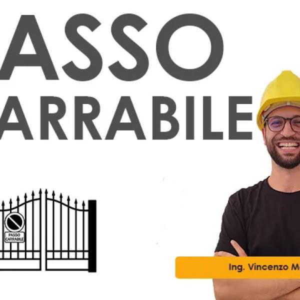 Qual è il costo per il passo carrabile? Pratica e canone