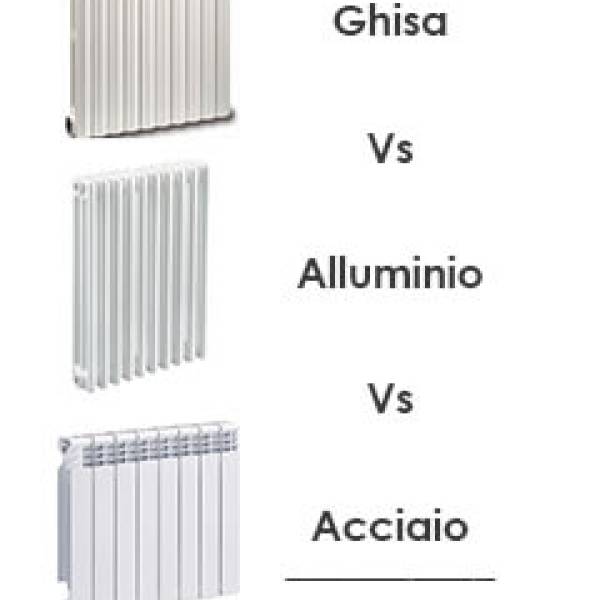 Meglio i termosifoni in acciaio, alluminio o ghisa?